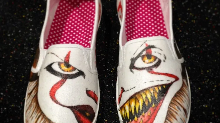Hand Drawn Shoes